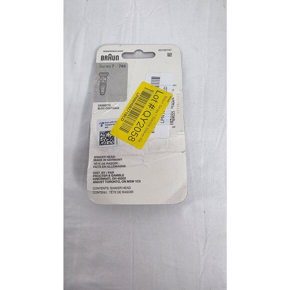 Braun Series 7 Shaver Head 74S Compatible 7 7120s 7125s 7127cs 7171cc 7175cc - Picture 2 of 7